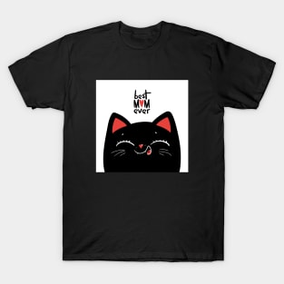 Best mom ever cat T-Shirt